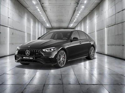 Gebraucht Mercedes C43 AMG AMG 408 PS (300 kW) 2024 Metalliclack obsidianschwarz m Limousine
