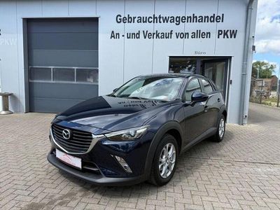 Gebraucht Mazda CX-3 Exclusive-Line 120 PS (88 kW) 2018 Blau SUV