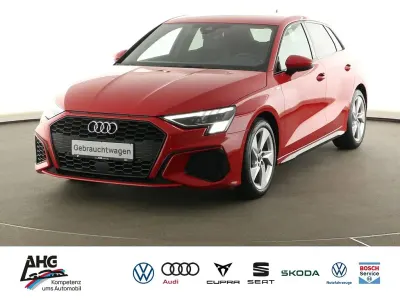 Gebraucht Audi A3 S-Line 110 PS (80 kW) 2023 Tangorot metallic Limousine