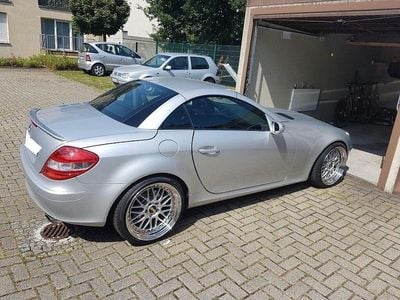 Gebraucht Mercedes SLK200 163 PS (119 kW) 2006 Silber Cabrio