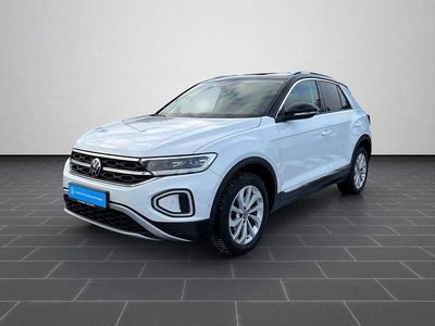 Gebraucht VW T-Roc Business 110 PS (80 kW) 2023 Pure white schwarz SUV
