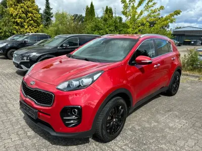 Gebraucht Kia Sportage Vision 132 PS (97 kW) 2017 Rot SUV