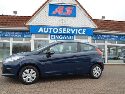 Gebraucht Ford Fiesta Ambiente 60 PS (44 kW) 2014 Blau Kleinwagen