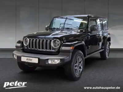 Nouvelle Jeep Wrangler Sahara 272 ch (200 kW) 2025 Noir SUV