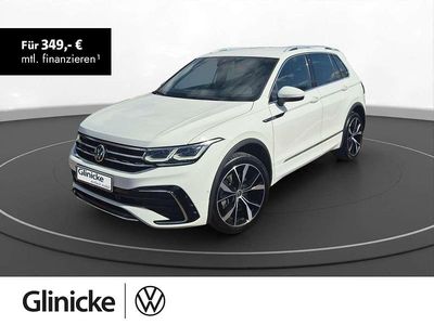 Pure white Gebraucht 2020 VW Tiguan R-line SUV | 37.970 € (Teuer)