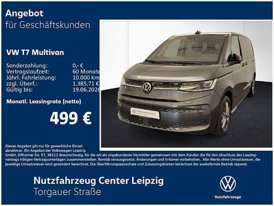 Nouă VW Multivan Goal 204 CP (150 kW) 2025 Gri Monovolum