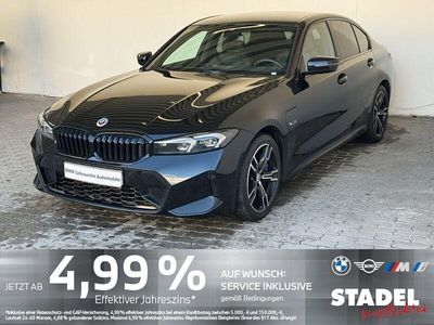 Schwarz Gebraucht 2022 BMW 320e M Sport Limousine | 32.879 € (Etwas zu teuer)