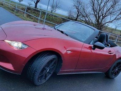Second-hand Mazda MX5 Signature 184 CP (135 kW) 2018 Roșu Cabrio