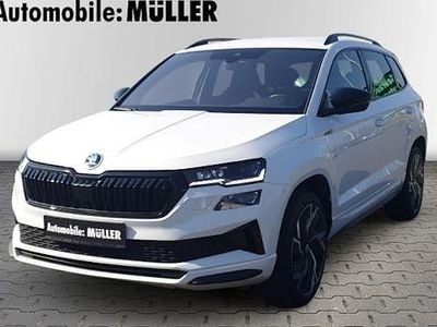 Gebraucht Skoda Karoq SportLine 150 PS (110 kW) 2023 Weiss SUV