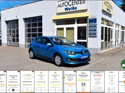 Gebraucht Renault Mégane Authentique 110 PS (80 kW) 2015 Blau Limousine