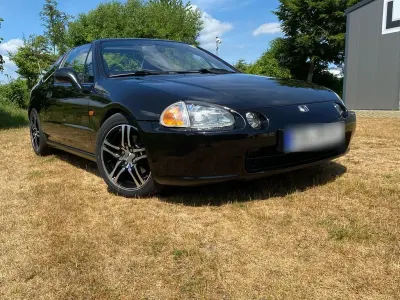 Gebraucht Honda CR-X 125 PS (91 kW) 1992 Schwarz Cabrio