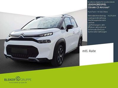 Usata Citroën C3 Aircross Shine 110 CV (80 kW) 2023 Bianco SUV