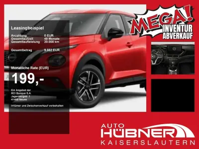 Neu Nissan Juke N-Connecta 114 PS (83 kW) 2025 Schwarz SUV