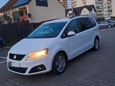 Gebraucht Seat Alhambra Style 150 PS (110 kW) 2013 Weiß Van / Kleinbus