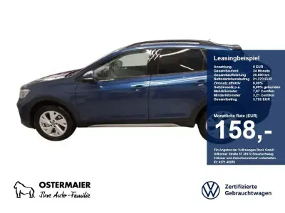 Gebraucht VW Taigo Life 95 PS (69 kW) 2025 Reef blue SUV