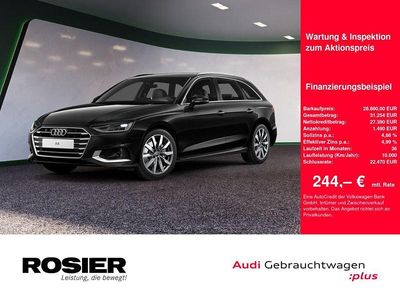Usata Audi A4 Advanced Plus 204 CV (150 kW) 2023 Nero Station wagon