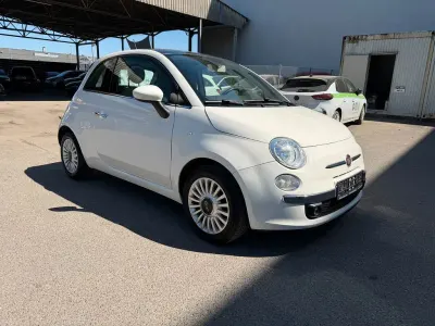 Gebraucht Fiat 500 Lounge 69 PS (50 kW) 2013 Weiß Kleinwagen