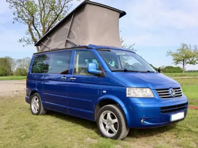 Gebraucht VW California Comfortline 174 PS (127 kW) 2006 Blau Van