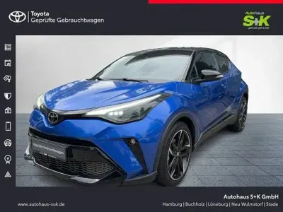 Gebraucht Toyota C-HR Sport 184 PS (135 kW) 2022 Titanblau metallic / dach schwarz SUV