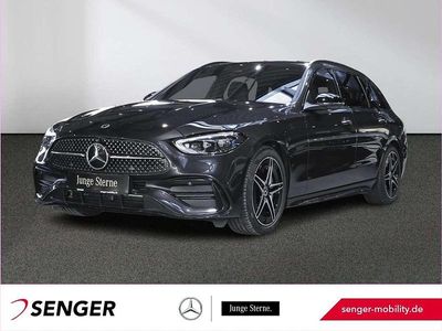 Grau Gebraucht 2023 Mercedes C180 AMG Limousine | 39.290 € (Teuer)