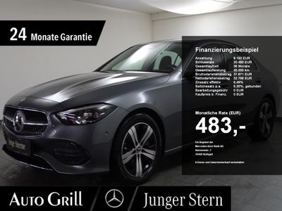 gebraucht Mercedes C300 Avantgarde StdHzg AHK RüKam 9Gtr