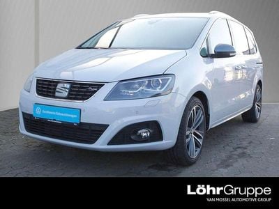 Gebraucht Seat Alhambra FR-Line 177 PS (130 kW) 2021 "white" silber Van / Kleinbus