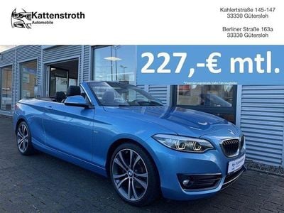 Gebraucht BMW 225 Sport Line 224 PS (164 kW) 2018 Blau Cabrio