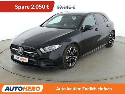 Gebraucht Mercedes A160 AMG line 109 PS (80 kW) 2019 Schwarz Limousine