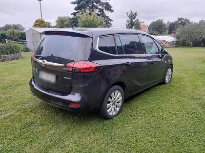 Gebraucht Opel Zafira Tourer 170 PS (125 kW) 2014 Schwarz Van / Kleinbus