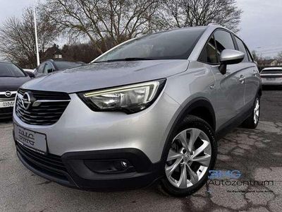 Gebraucht Opel Crossland X Edition 110 PS (80 kW) 2019 Argon silber/ice silver (m2) SUV