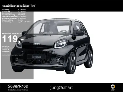 Używany Smart ForTwo Electric Drive Exclusive 60 kW (82 KM) 2020 Czarny Kabriolet