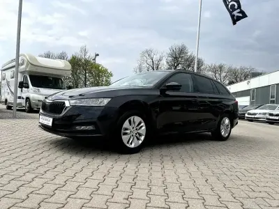 Occasion Skoda Octavia Ambition 150 PK (110 kW) 2021 Zwart Stationwagen