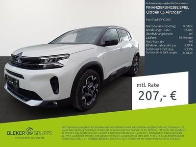 Gebraucht Citroën C5 Aircross Feel 177 PS (130 kW) 2023 Perlmutt weiß SUV