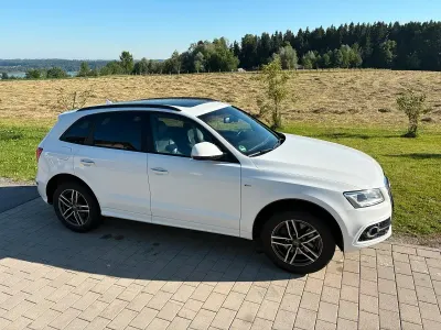 Gebraucht Audi Q5 S-Line 258 PS (189 kW) 2016 Weiß SUV