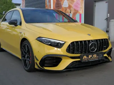 Używany Mercedes A45 AMG AMG 421 KM (309 kW) 2023 Żółty Sedan/Limuzyna