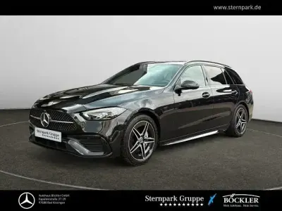 Gebraucht Mercedes C200 AMG 163 PS (119 kW) 2024 Schwarz Limousine