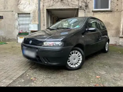 Brugt Fiat Punto 85 HK (62 kW) 2002 Sort Hatchback