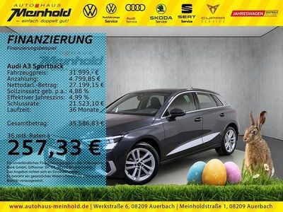 Gebraucht Audi A3 Advanced 150 PS (110 kW) 2024 Manhattangrau metallic Limousine