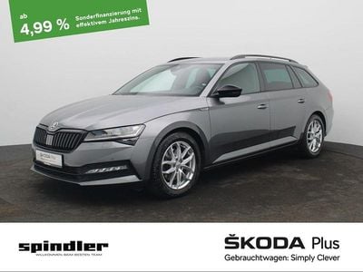 Usata Skoda Superb SportLine 200 CV (147 kW) 2022 Grigio Station wagon