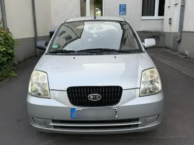 Gebraucht Kia Picanto LX 63 PS (46 kW) 2008 Silber Kleinwagen