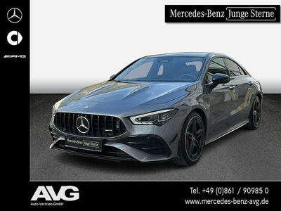 Lack mountaingrau Gebraucht 2024 Mercedes CLA35 AMG AMG Coupé | 49.800 € (Etwas zu teuer)