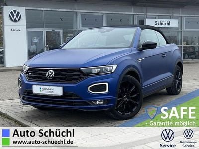 Gebraucht VW T-Roc Cabriolet R-line Edition 150 PS (110 kW) 2021 Blau Cabrio