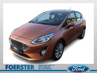 Gebraucht Ford Fiesta Titanium 101 PS (74 kW) 2017 Braun Kleinwagen