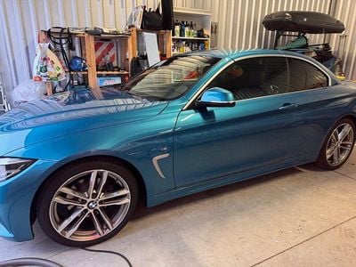 Blau Gebraucht 2018 BMW 420 Performance Cabrio | 23.900 € (Guter Preis)