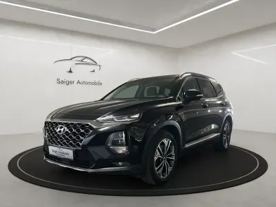 Gebraucht Hyundai Santa Fe Premium 185 PS (136 kW) 2020 Schwarz SUV