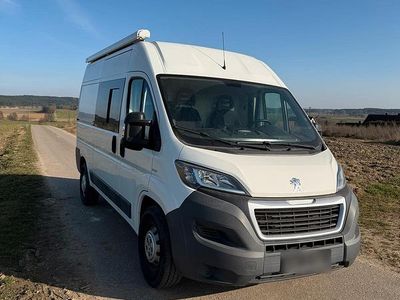 Gebraucht Peugeot Boxer 163 PS (119 kW) 2018 Weiß Van