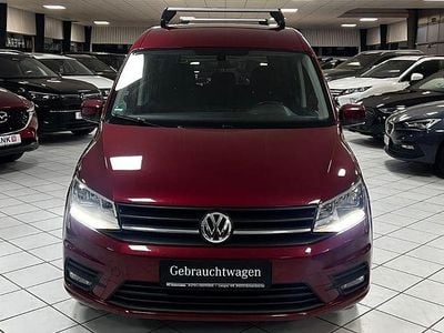 Usata VW Caddy Trendline 75 CV (55 kW) 2019 Rosso Monovolume