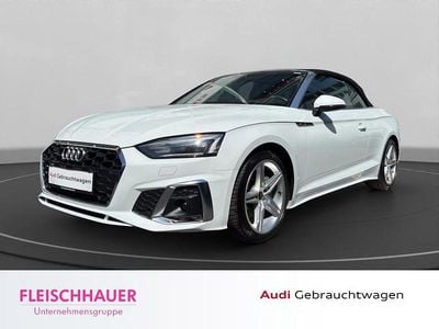 Gebraucht Audi A5 Cabriolet S-Line 204 PS (150 kW) 2021 Weiss Cabrio