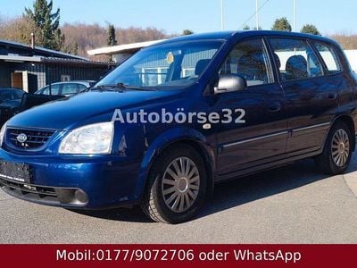 Second-hand Kia Carens LX 140 CP (102 kW) 2006 Albastru Monovolum