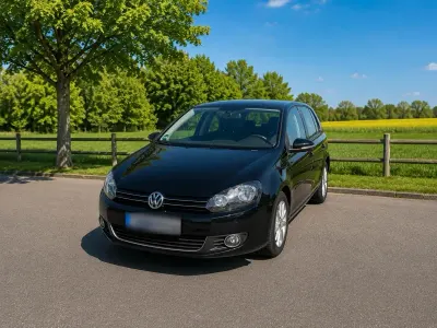 Gebraucht VW Golf VI Style 122 PS (89 kW) 2011 Blau Kleinwagen